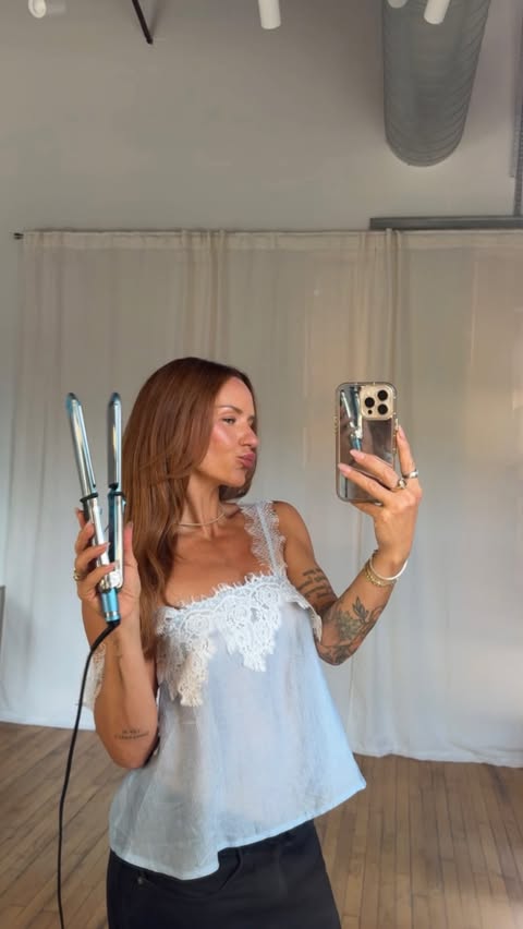 Instagram post by @morganlovely for BaBylissPRO. Caption reads: [...] why I’m excited to partner with....