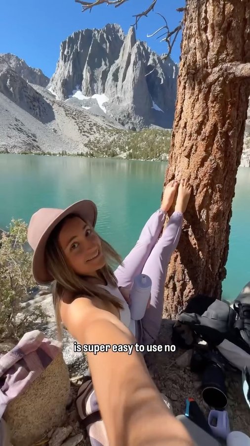 Instagram post by @mahnaghafori for LifeStraw. Caption reads: [...] never been easier—or safer. 💧
This....