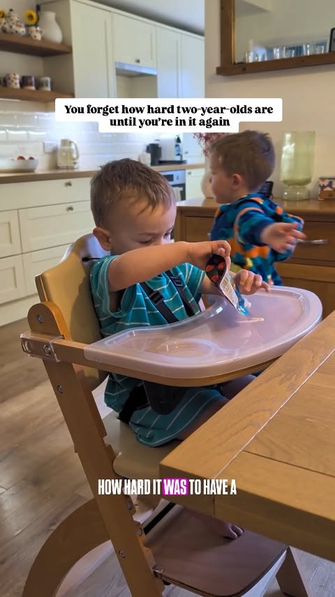 Instagram post by @aaliyahdaniels_ for Abiie. Caption reads: [...] a mum who gets it Highchair - @abiie_uk Ad....