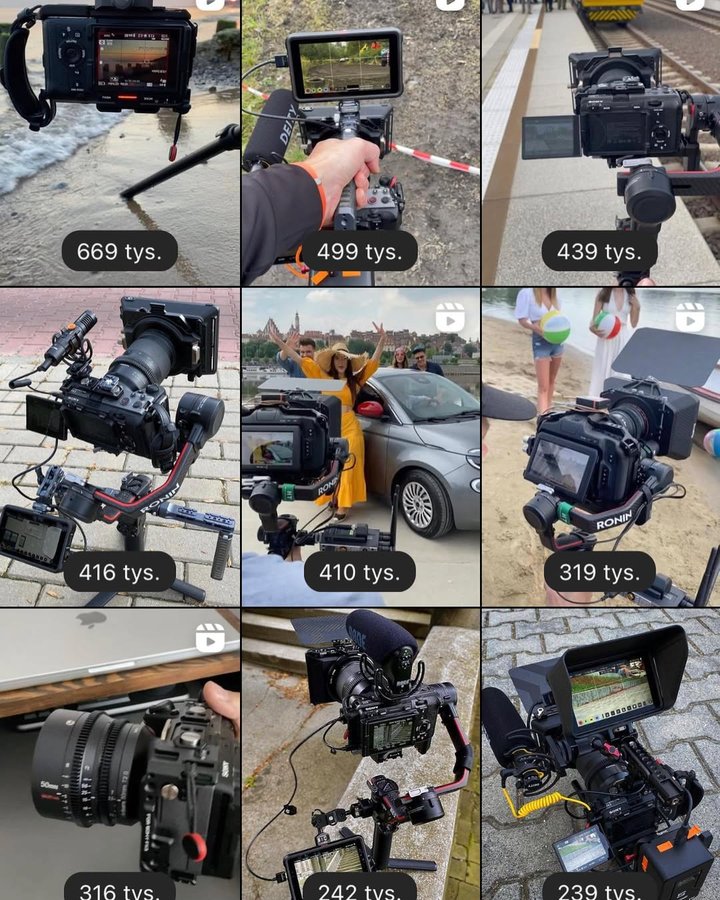 Instagram post by @apc_films for 7artisans. Caption reads: These posts in 2022 you liked the most....