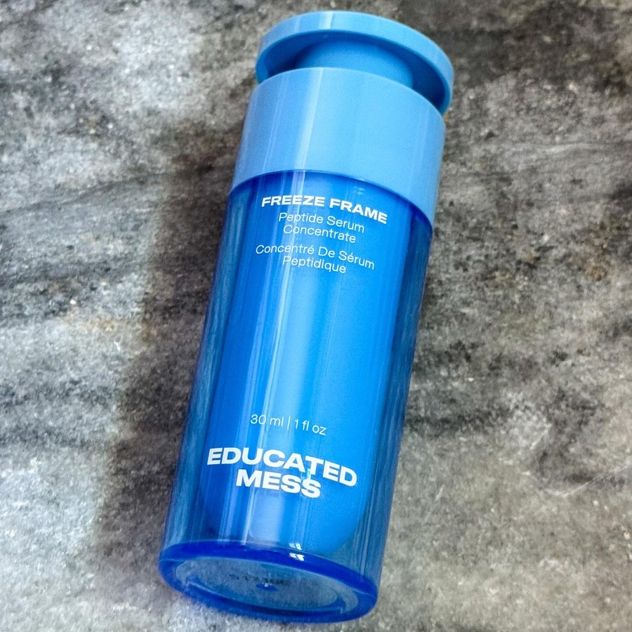 Instagram post by @simplytasheena for Educated Mess. Caption reads: gifted by EDUCATED MESS 

Aging? We’re putting....