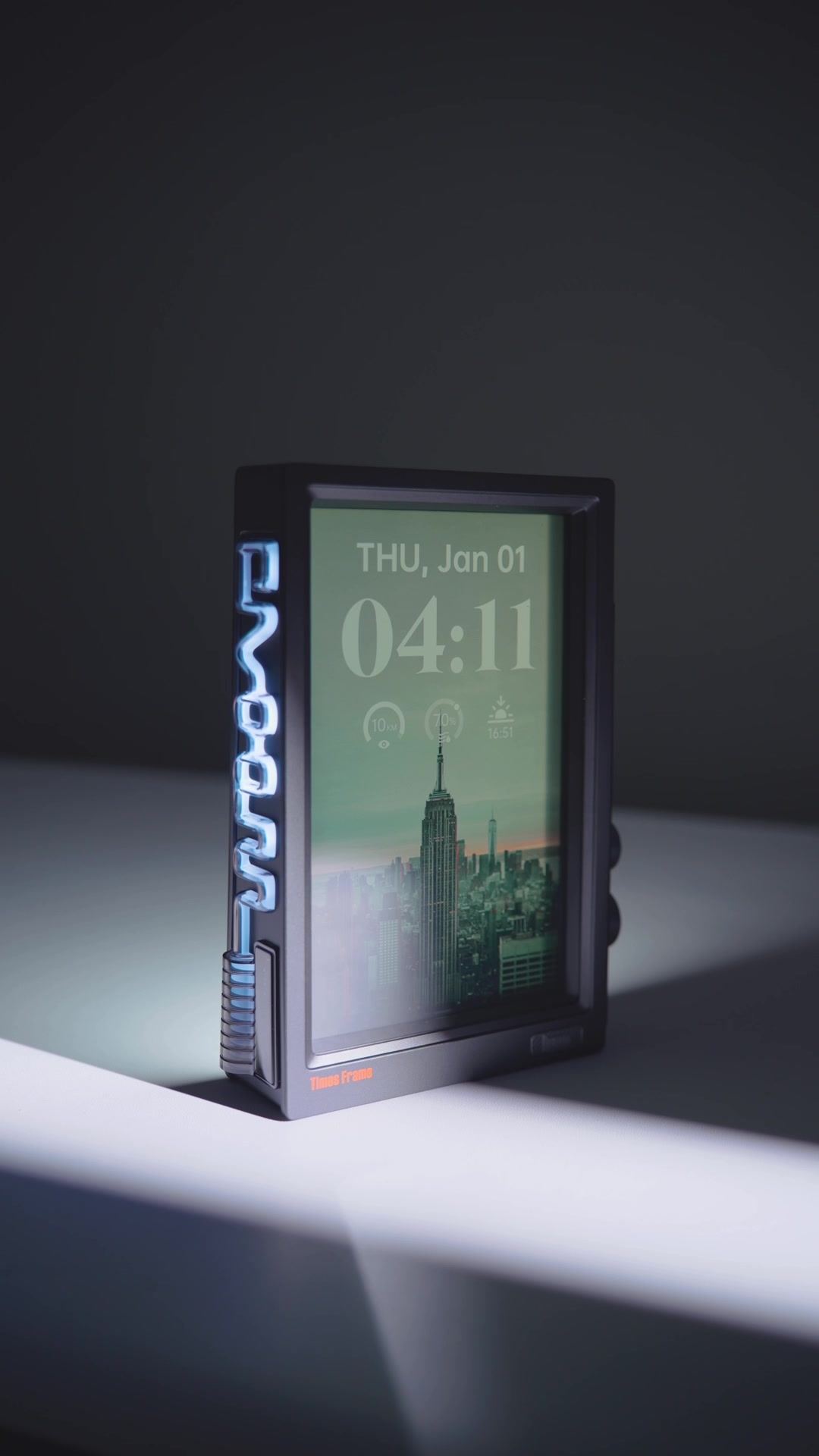 TikTok post by @ogrobbytv for Divoom. Caption reads: [...] Accessory Is Way Cooler Than I Thought....