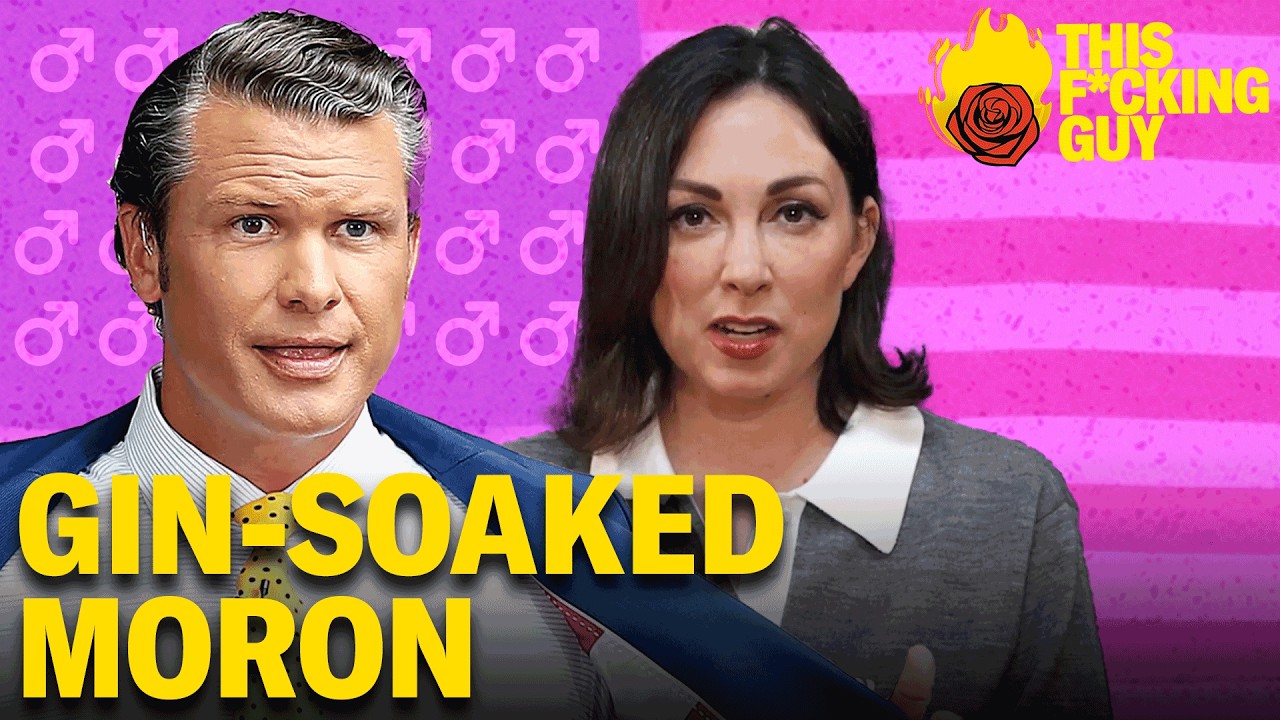 YouTube post by @hysteriapodcast for Green Chef. Caption reads: Pete Hegseth: Everything You Didn't Know About His....