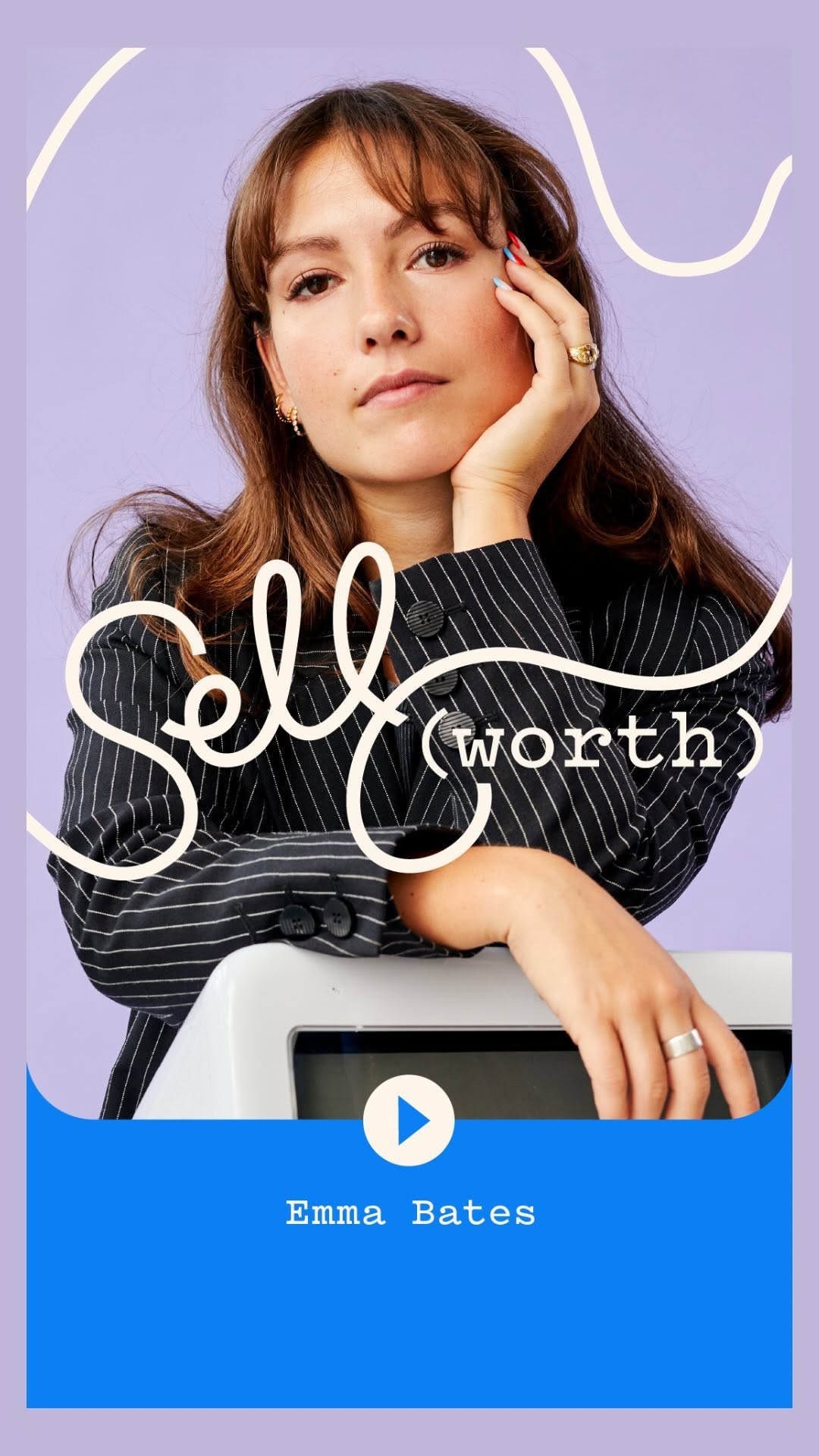 Instagram post by @emmashbates for Frank Body. Caption reads: I’m back from a Self(ish) break, and I’m leaning....