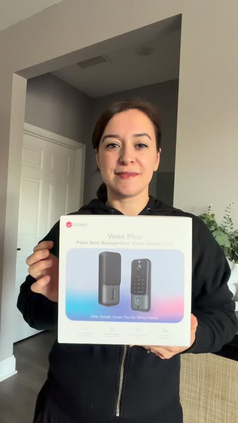 Instagram post by @ugcbytubaa for Lockin. Caption reads: [...]  smarter security for your home 🔒

The....