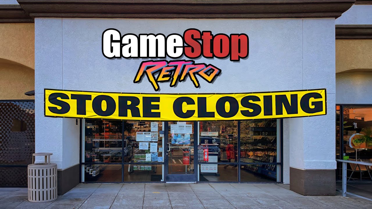 YouTube post by @jrob0021 for GameStop. Caption reads: I gave GameStop's Retro Store a 2nd Chance... it's....