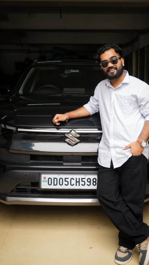Instagram post by @fashionwithaniket for Maruti Suzuki. Caption reads: [...] Some create experiences. The all-new Maruti....