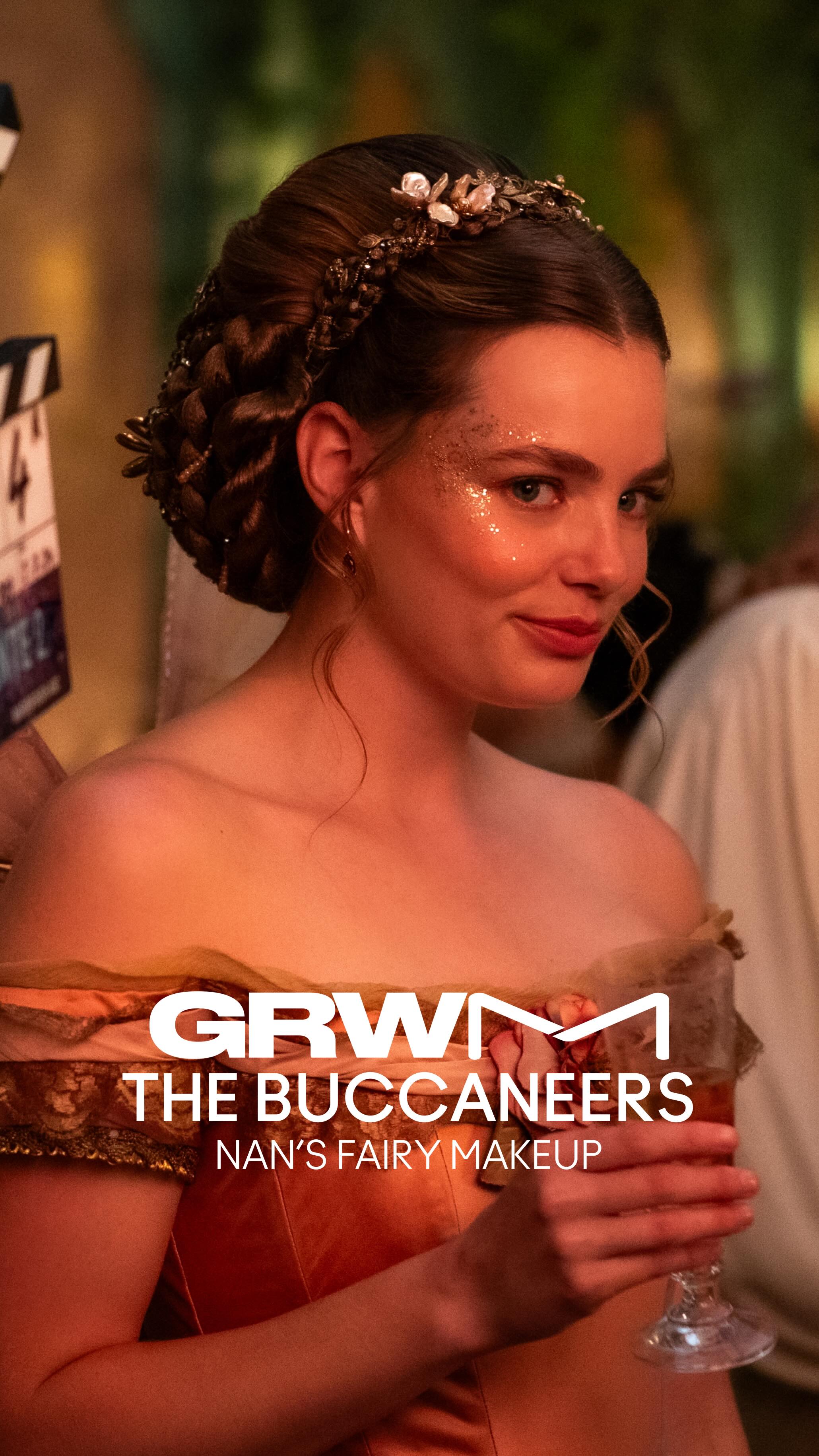 Instagram post by @catquinn for Apple TV. Caption reads: #GRWMAC to play Nan in Apple TV+’s ‘The....