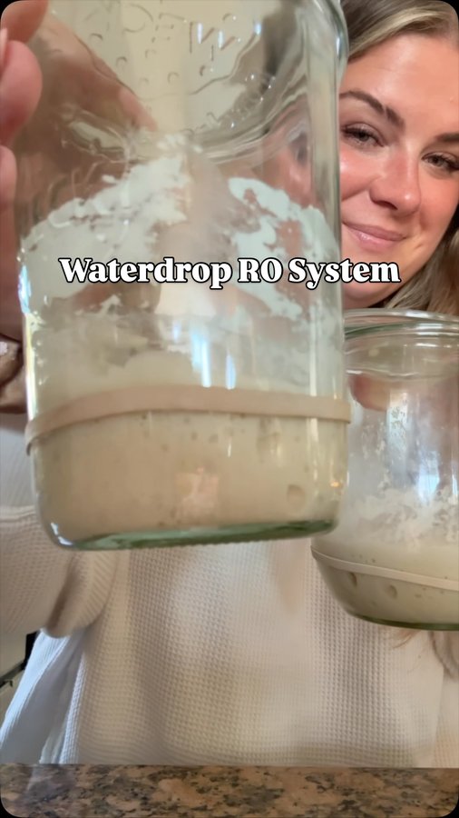 Instagram post by @msemilyrose11 for Waterdrop Filter. Caption reads: And the TASTE… the yummiest water, even better....