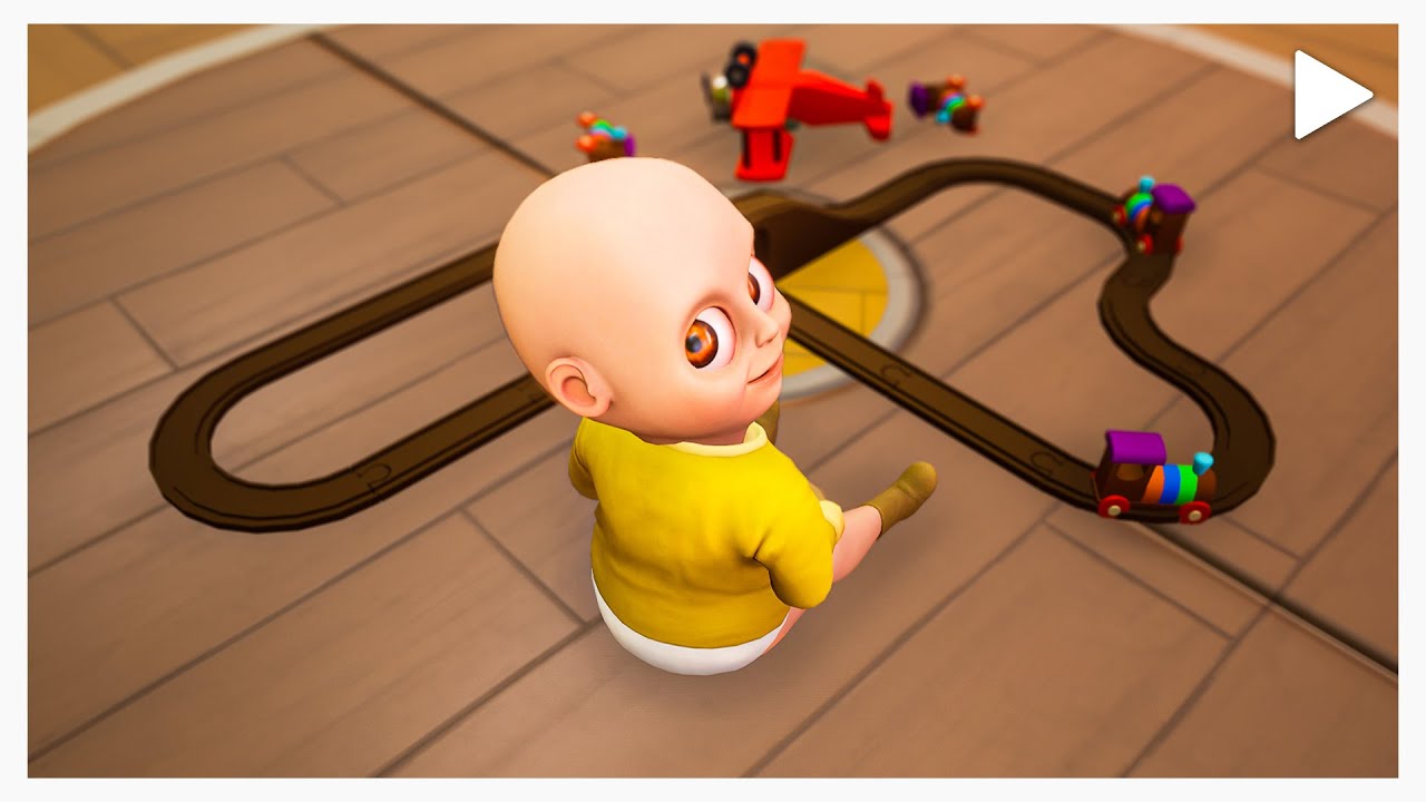 YouTube post by @SMii7Yplays for Shutterstock. Caption reads: I Attempted Babysitting Again.