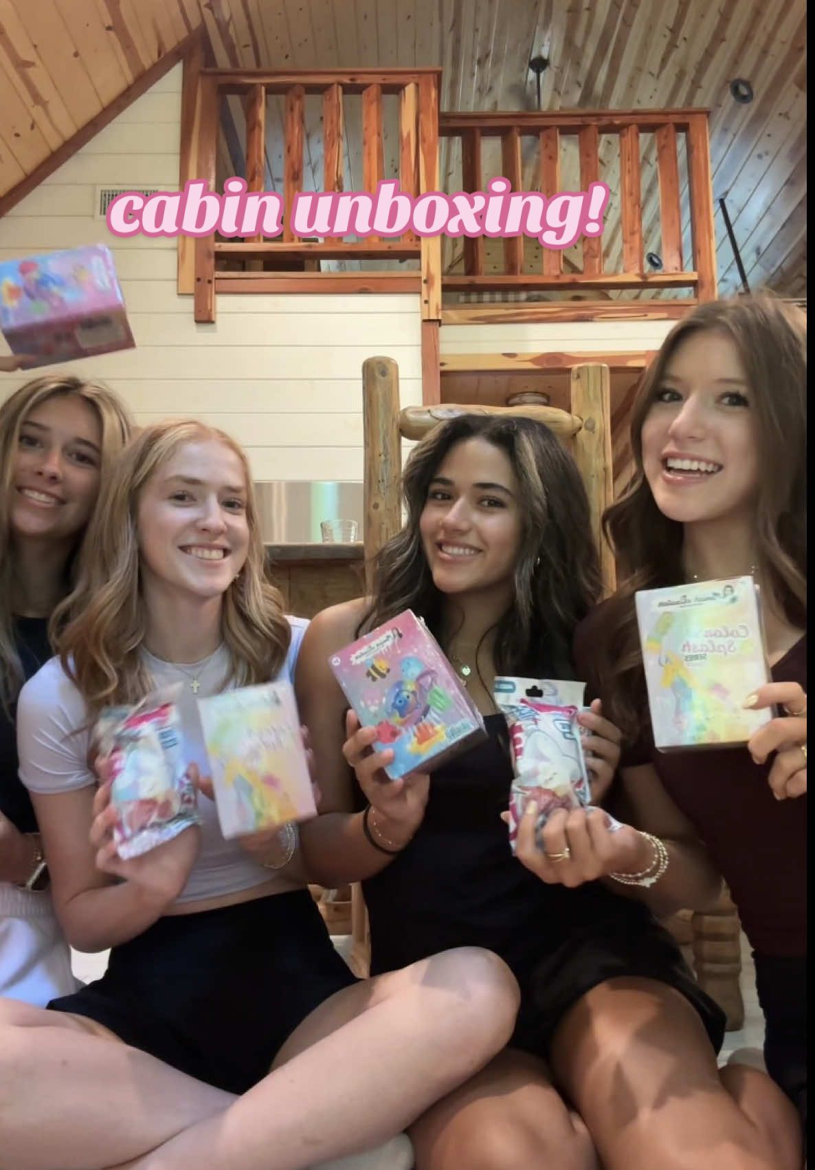 TikTok post by @soph_and_audrey for Disney Doorables. Caption reads: little chaotic but hope y’all enjoy!! #unboxing....