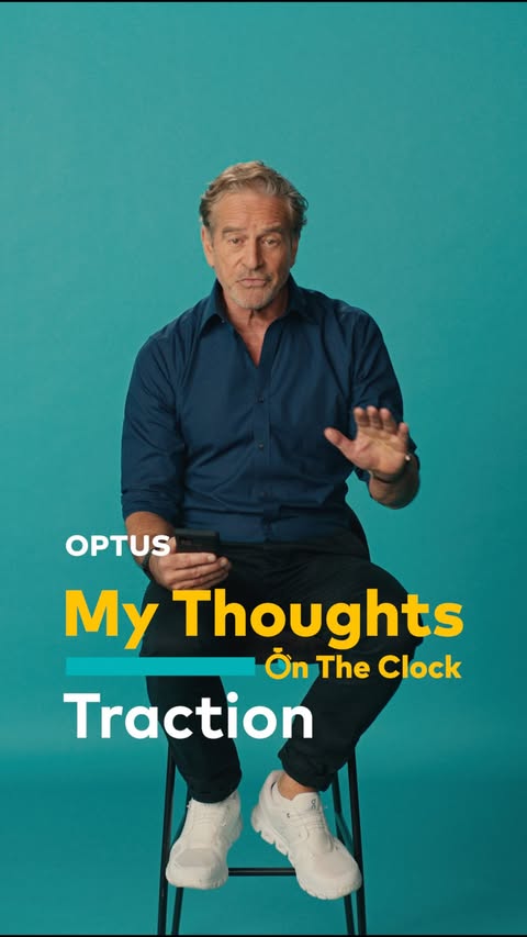 Instagram post by @mark_bouris for Optus. Caption reads: [...] customer? 

In the latest season of Optus On....