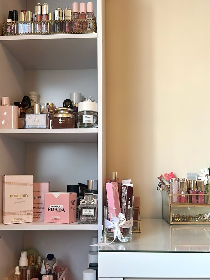 Instagram post by @axlinag_ for The 7 Virtues. Caption reads: [...] @kerastase_official @erborian_uk....