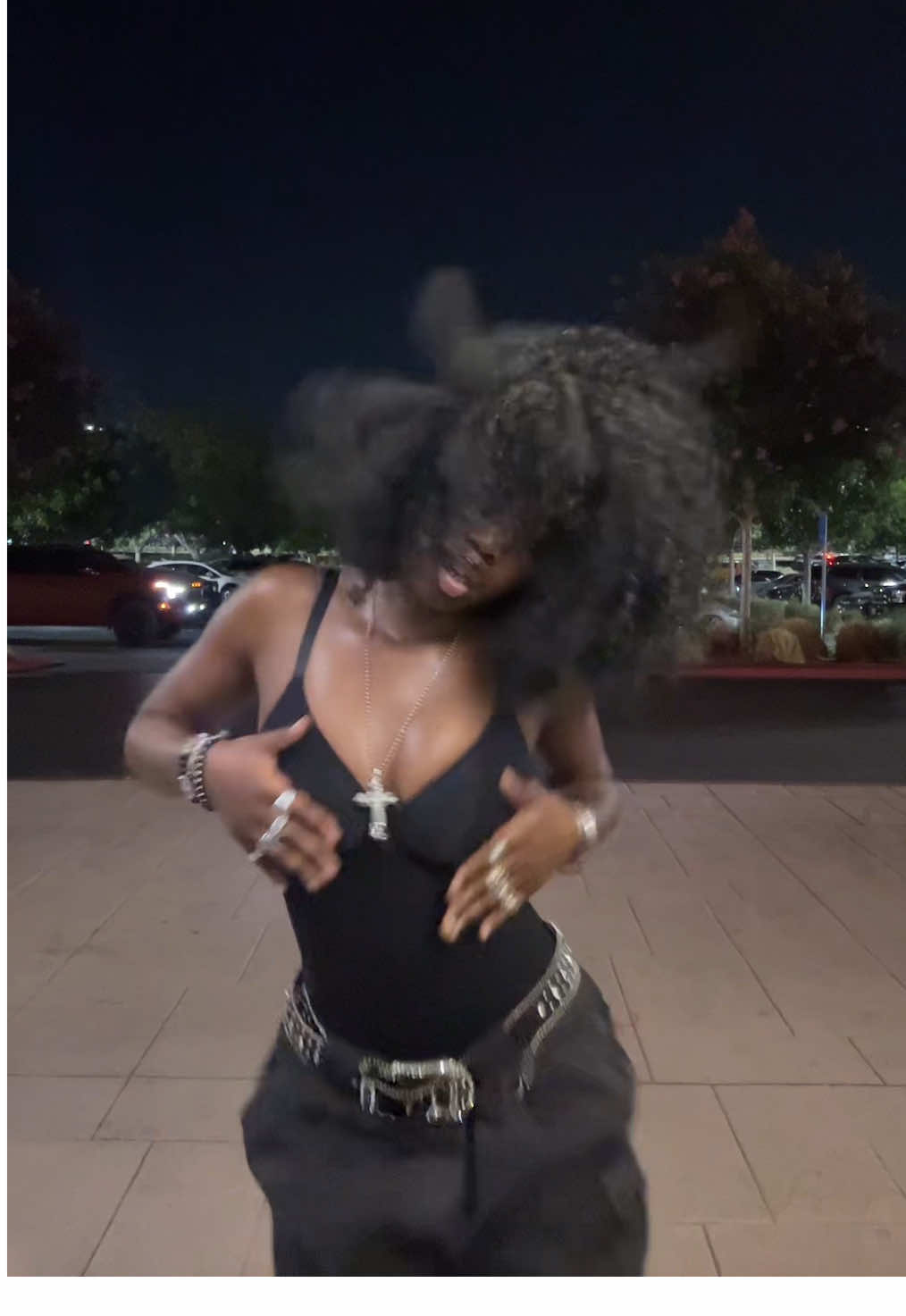 TikTok post by @jennybabs12 for FeelinGirl. Caption reads: this top snatched tf out of my waist #dance #fyp....
