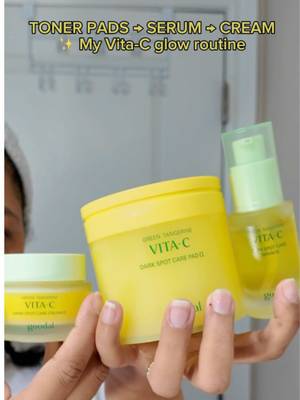 TikTok post by @simplyyuneidis for Goodal USA. Caption reads: [...] @goodal_global @cliocosmetics_global @goodal....