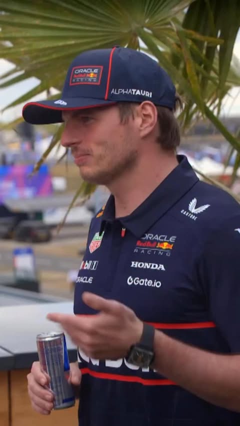 Instagram post by @itsbigzuu for Oracle Red Bull Racing. Caption reads: In Max we trust 🫡 Brand new #ALOTO episode is out....