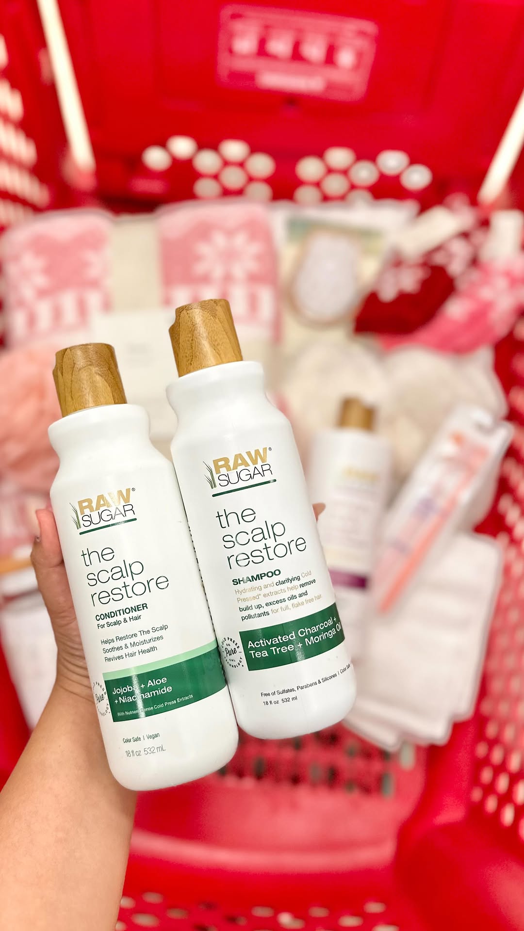 Instagram post by @targetovereverything for Raw Sugar Living. Caption reads: #rawsugarpartner Creating the ultimate holiday....