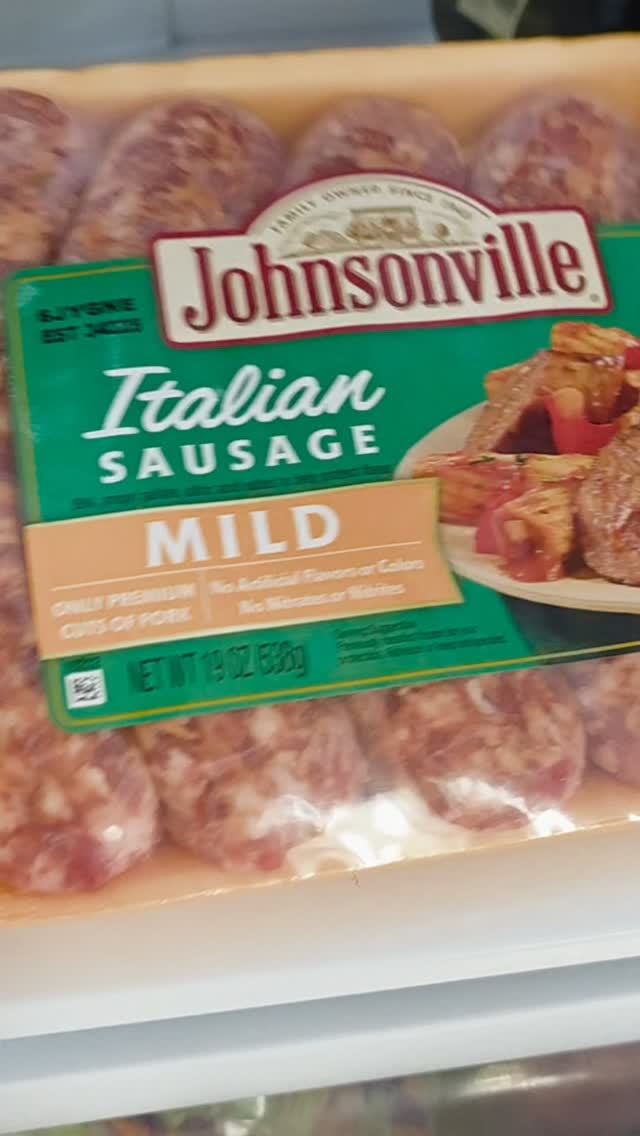Instagram post by @zipporahs for Johnsonville. Caption reads: [...] Not a chance. 😅 When I tell you....
