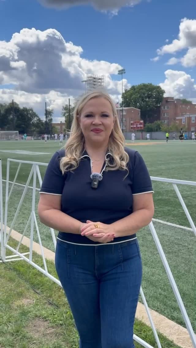 Instagram post by @sportsiren for Allstate. Caption reads: Super pumped to share that the 2025-26 Fall....