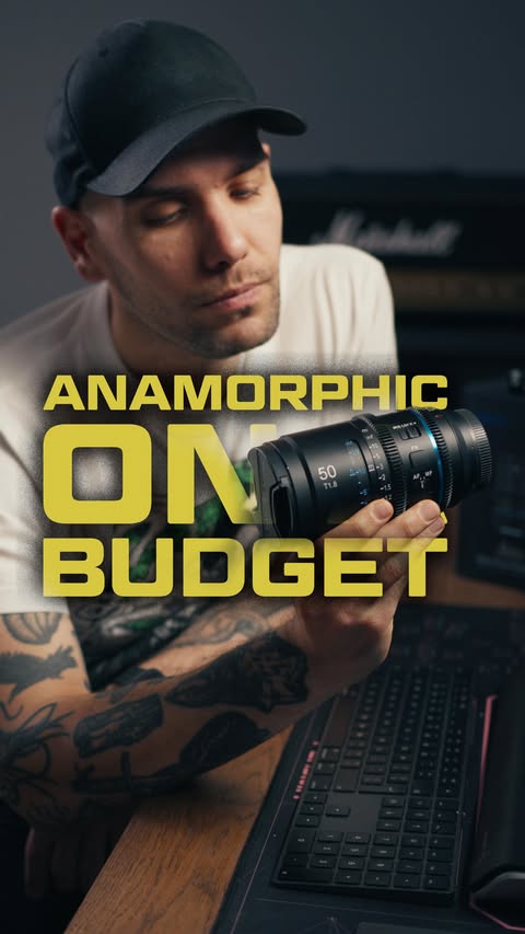 Instagram post by @filippo_cinotti for SIRUI Imaging. Caption reads: [...] shoot 🎬 🔗 Product short link: 📌....