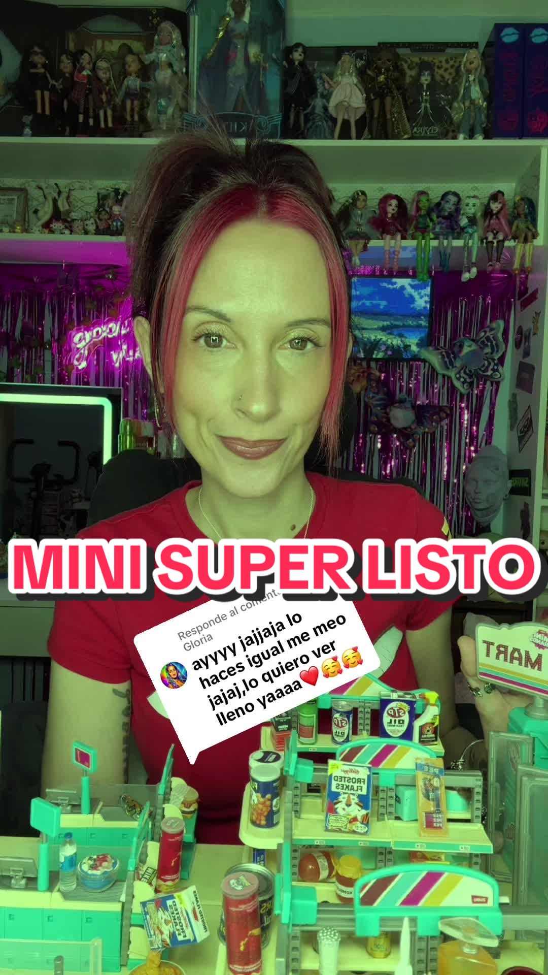 TikTok post by @elmunditodeale for ZURU Toys. Caption reads: [...] #fillthefridge #retro #parati  @ZURU Toys....