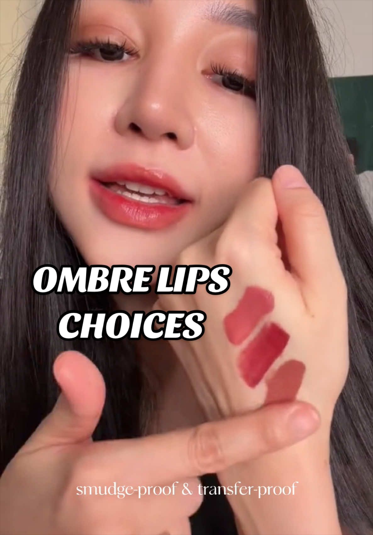TikTok post by @mabo_ci for Dazzle Me Indonesia. Caption reads: [...] suka ngombre bibir pake produknya @DAZZLE ME....
