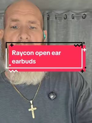 TikTok post by @currentinnovations.88 for Raycon. Caption reads: [...] that don't block out the world? The Raycon....