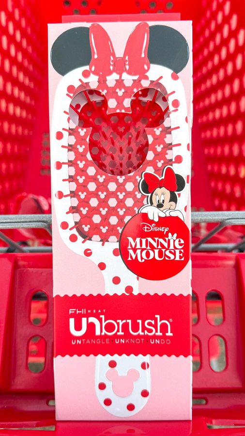 Instagram post by an influencer for FHI Heat. Caption reads: [...] Shop the UNbrush at Target!🎯 #fhiheat....