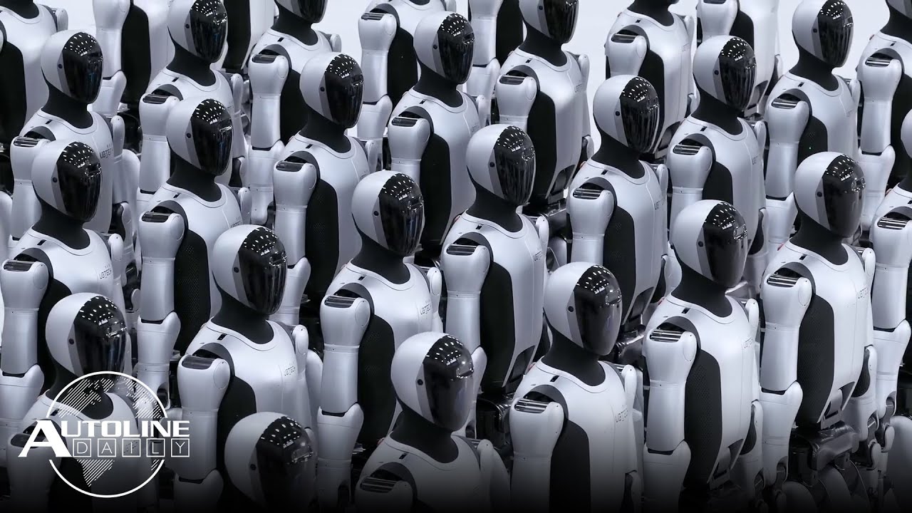 YouTube post by @AutolineDetroit for Porsche. Caption reads: [...] Greenland Tariff Threats 0:47 Tariffs?....