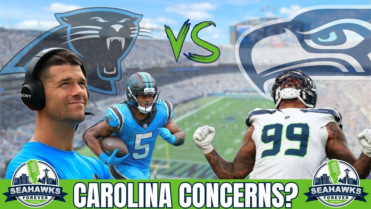 YouTube post by @SeahawksForeverDanViens for Omaha Steaks. Caption reads: Five Storylines That Will Decide SEAHAWKS vs.....