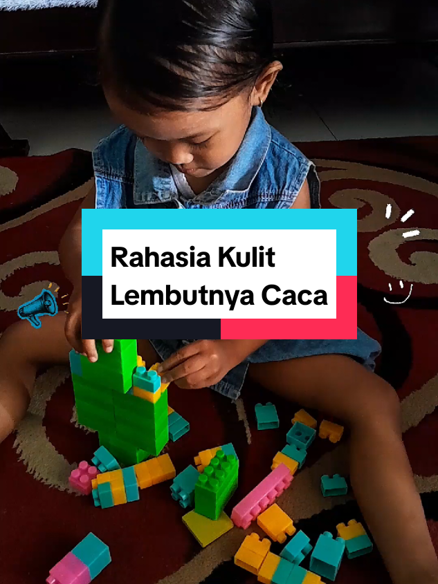 TikTok post by @novicha_wulan for GENTLY Baby. Caption reads: [...] caca... nih aku spill rahasianya... Gently....