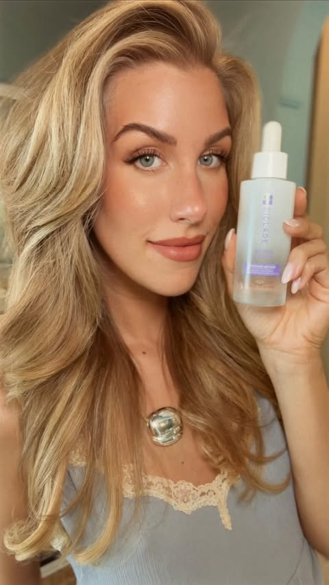 Instagram post by an influencer for Biolage. Caption reads: shop the new @biolage Hydra Source Moisture Method....