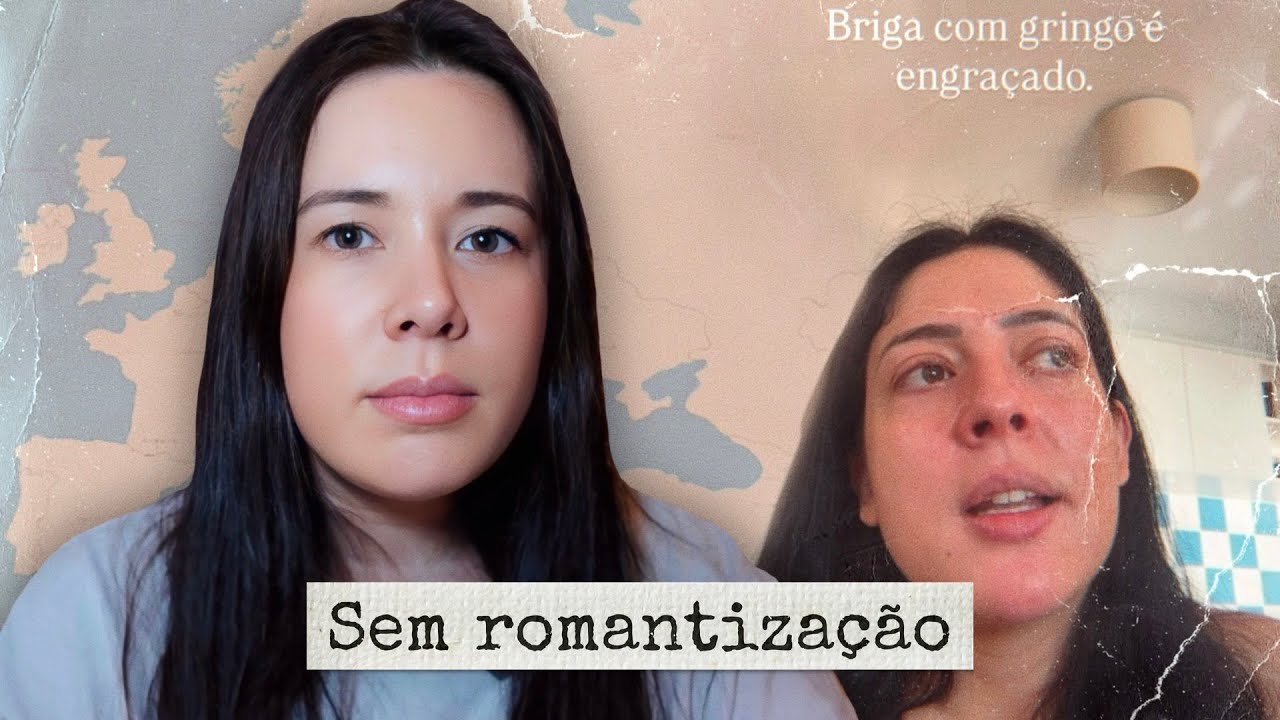 YouTube post by @CamilaeBruna for Cambly. Caption reads: Confusion with pushy foreigners: the real routine....