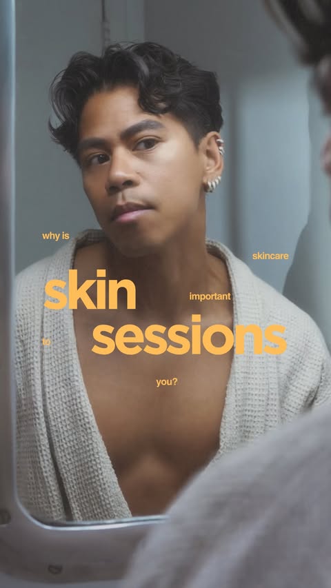 Instagram post by @oh_anthonio for Naturium. Caption reads: #ad Prioritizing self-care with @naturium and....
