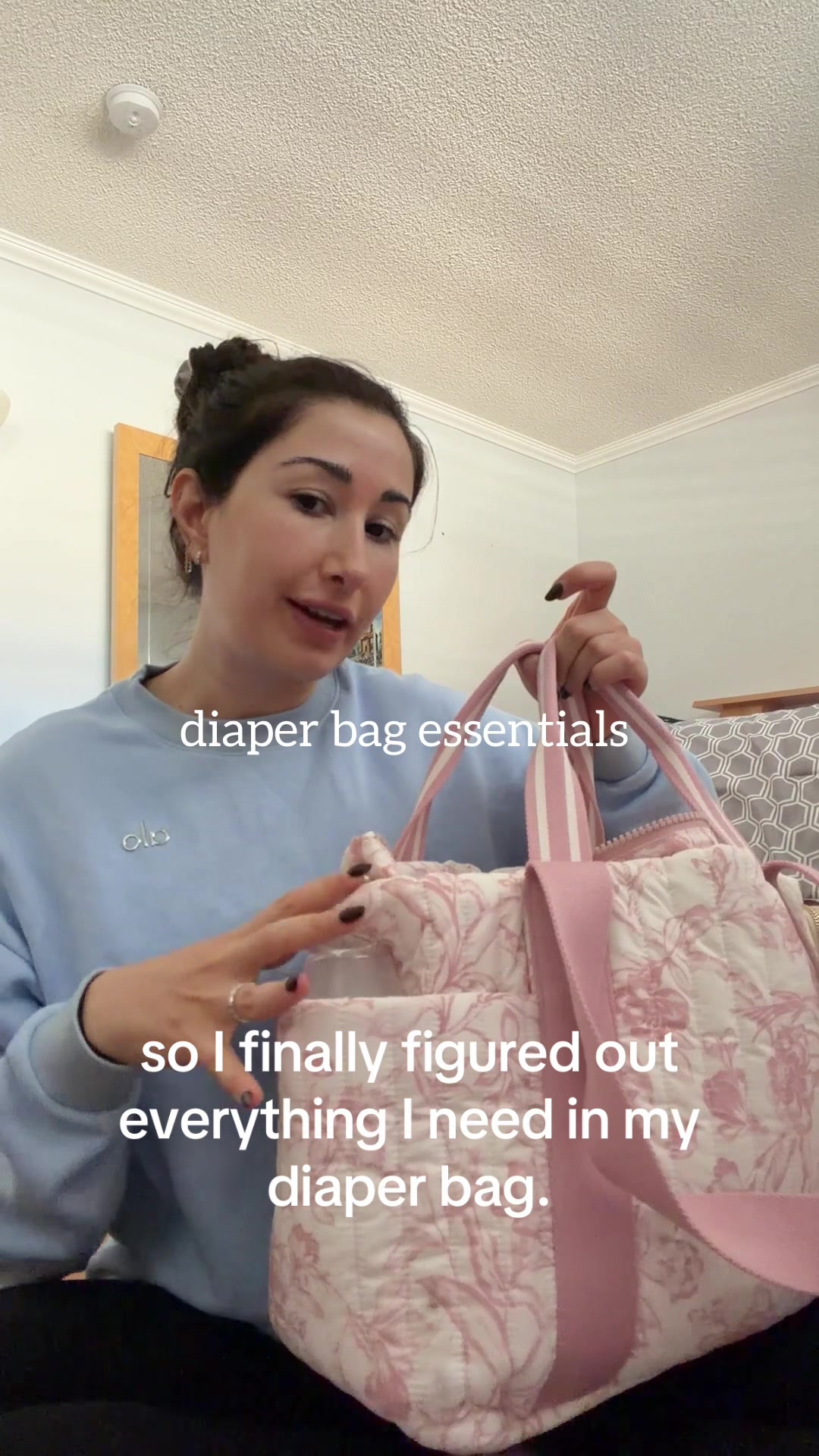 TikTok post by @dr.khatch for Miss Mouth’s. Caption reads: Diaper bag essentials. ! Code DRKHATCH20 for....