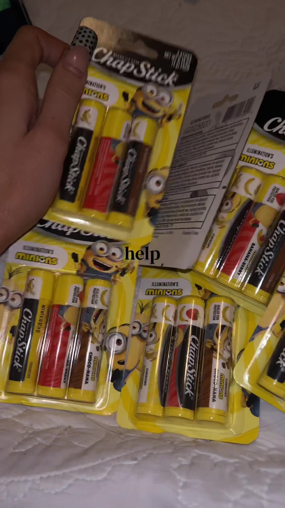 TikTok post by @aniaavila03 for ChapStick. Caption reads: @ChapStick.US.