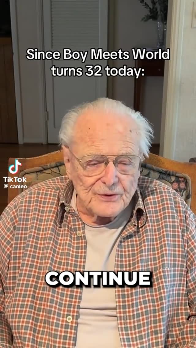 Instagram post by @forever_90s_fan for Cameo. Caption reads: 😭😭
Repost @cameo
#boymeetsworld #90s #90skid....