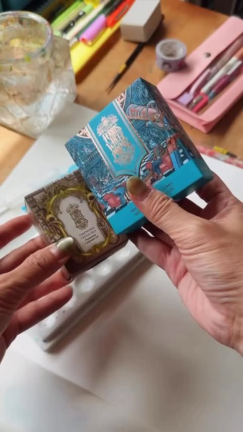 Instagram post by @puffingmuffin for Ferris Wheel Press. Caption reads: Step into a world of wonder and inspiration -....