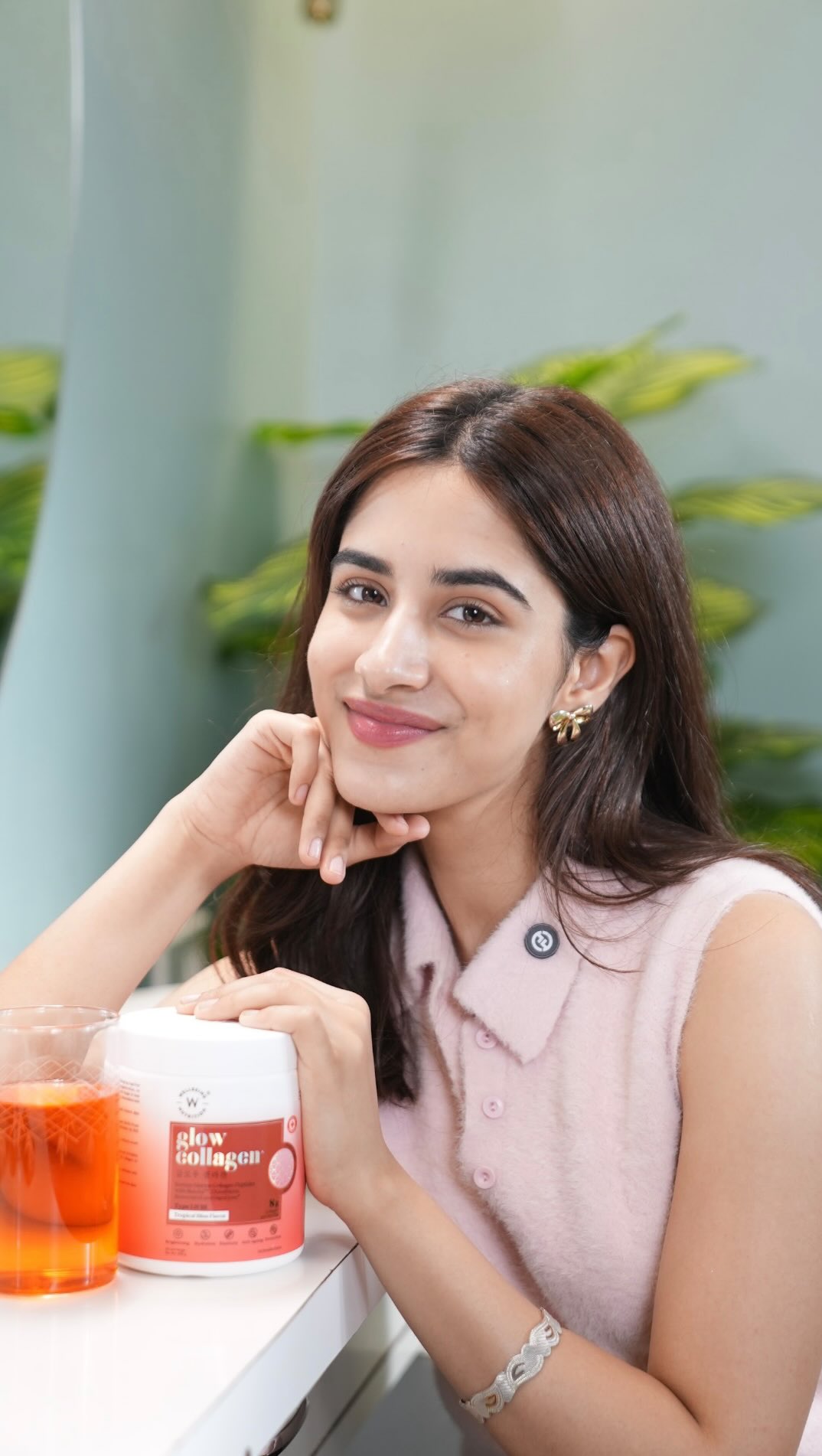 Instagram post by @aleeshaaroraa for Wellbeing Nutrition. Caption reads: #ad | If you’ve been thinking of starting your....