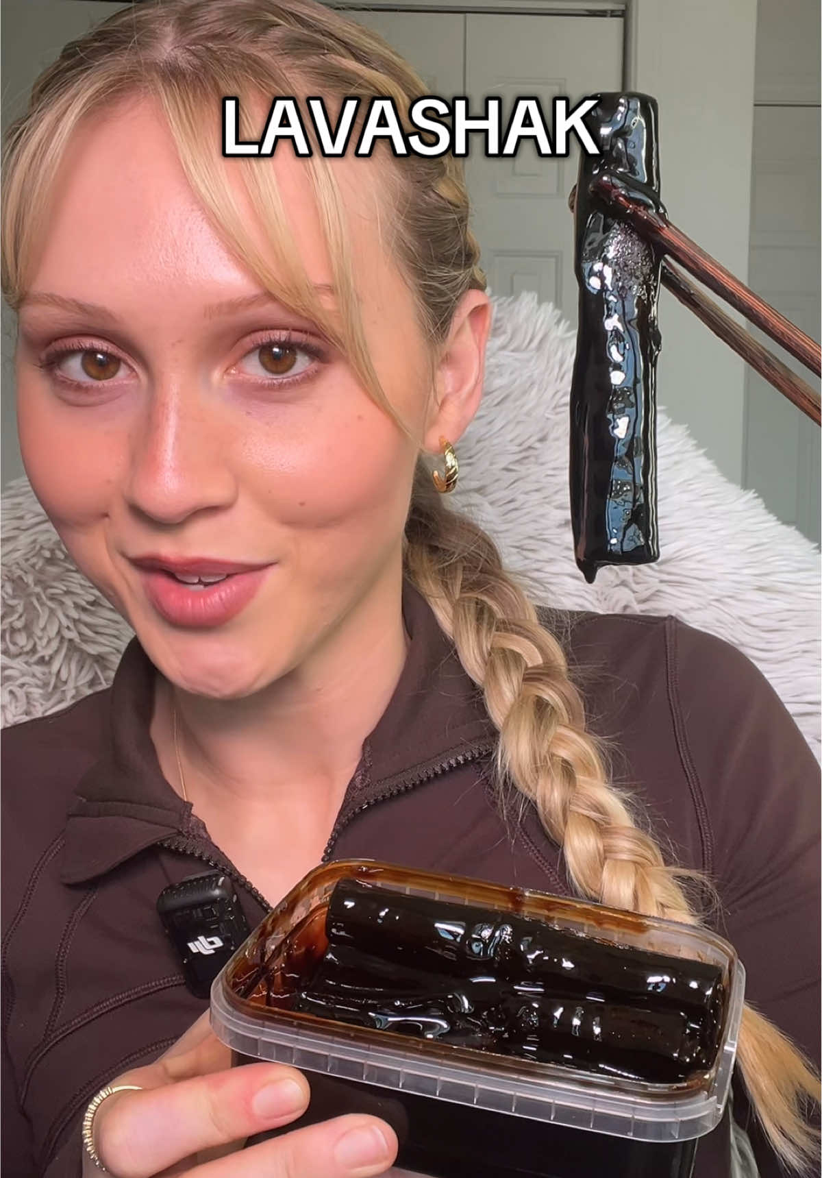 TikTok post by @_elorajean_ for Lavashak. Caption reads: [...] separate video with the pickles btw!!....