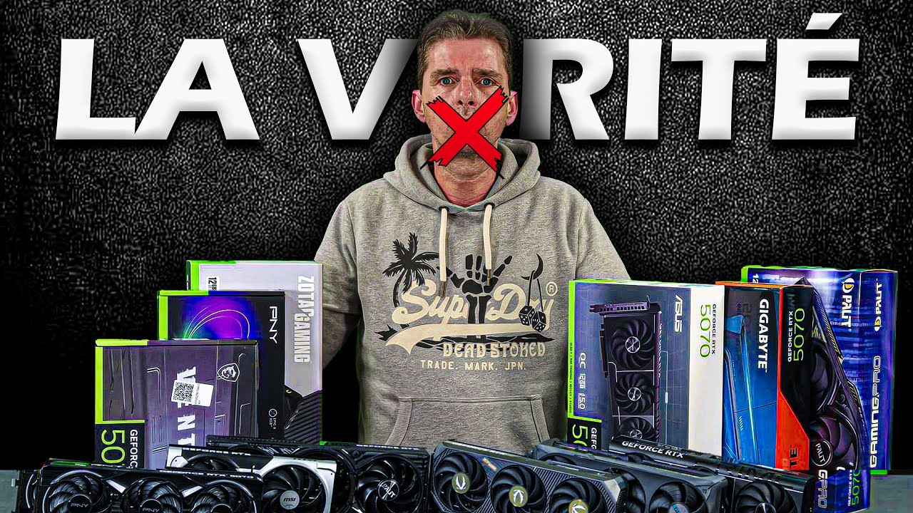 YouTube post by @PAXPC for Gvgmall. Caption reads: Ne Vous Faîtes plus ARNAQUER Quand Vous ACHETEZ....
