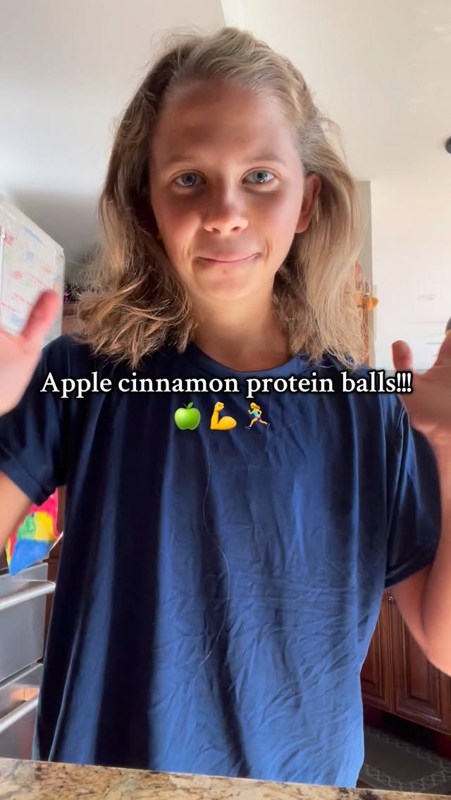 Instagram post by @glutenfreerunner06 for Cheerios. Caption reads: Apple cinnamon protein balls!!! Tag me if you make....