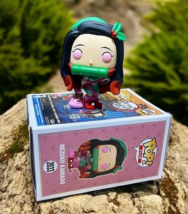 Instagram post by @funkopopsnews for BoxLunch. Caption reads: [...] Amzn ~ fnkpp.com/Am723 Thanks....