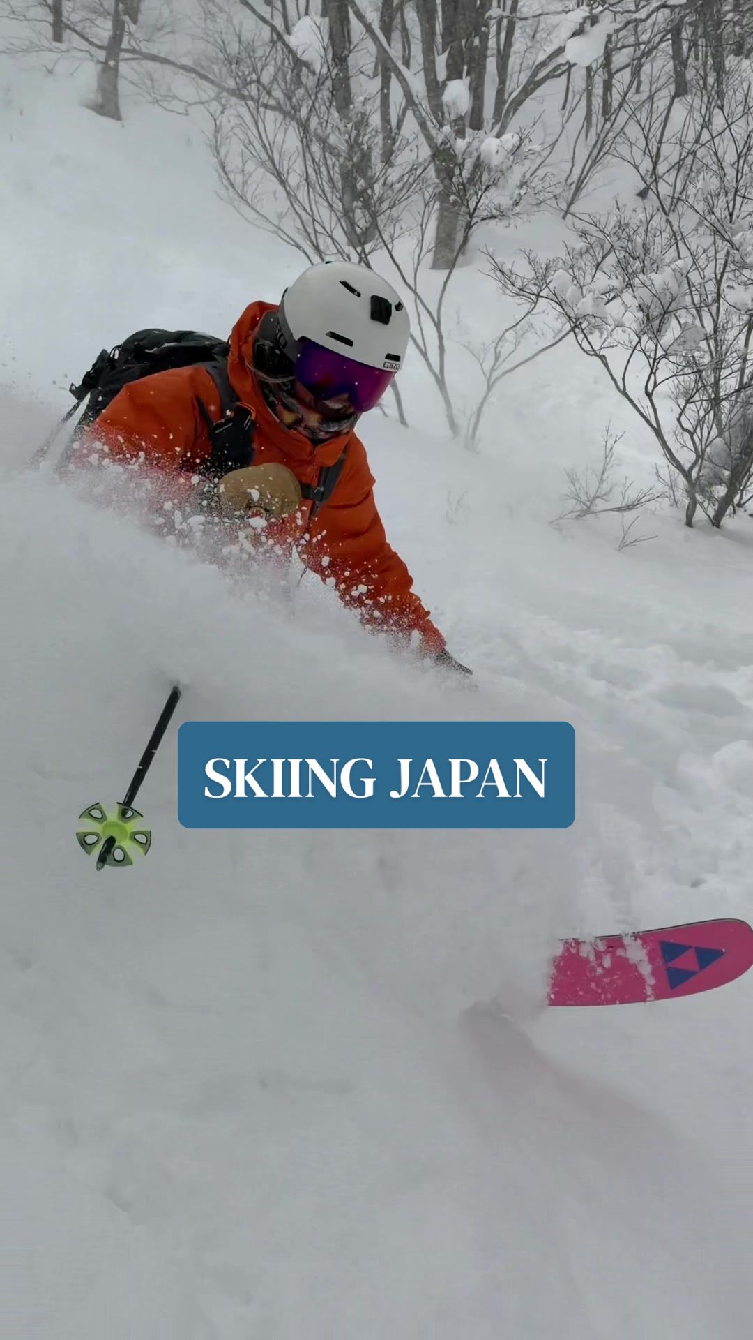 TikTok post by @grace_donner for Epic Pass. Caption reads: [...] resorts off the list in Hakuba Valley!....