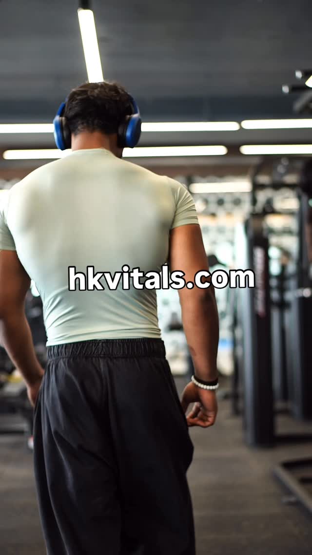 Instagram post by @fitwith_jayant for HK Vitals. Caption reads: Why every man should use HK Vitals Magnesium....