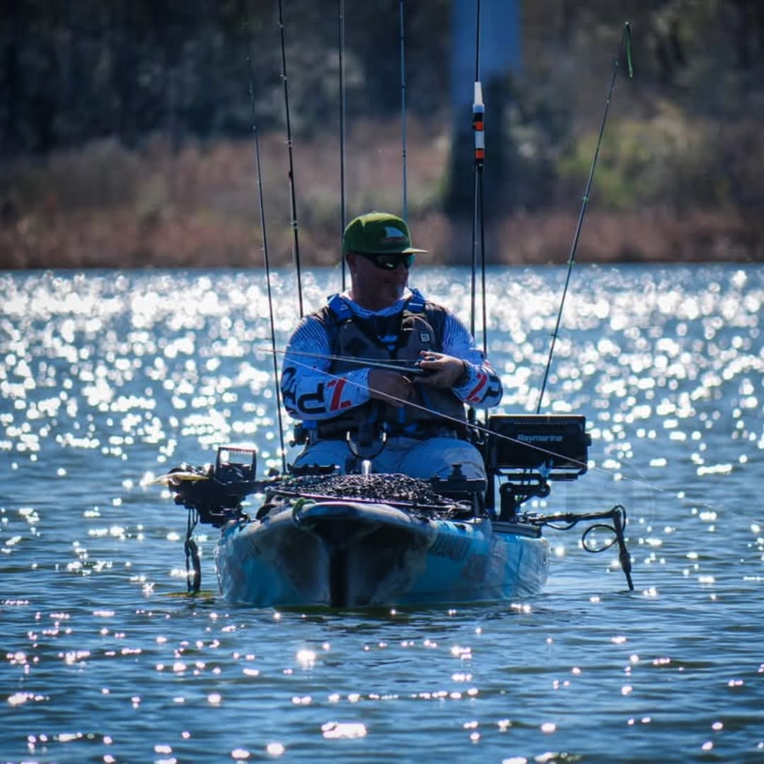 Instagram post by @dustinnicholsvtx for Wiley X. Caption reads: Ate a plate of Humble Pie at the All Starr Fishing....