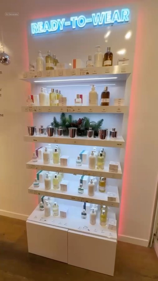 Instagram post by @egitrie for Olfactory NYC. Caption reads: [...] your own signature scent? With @olfactorynyc....