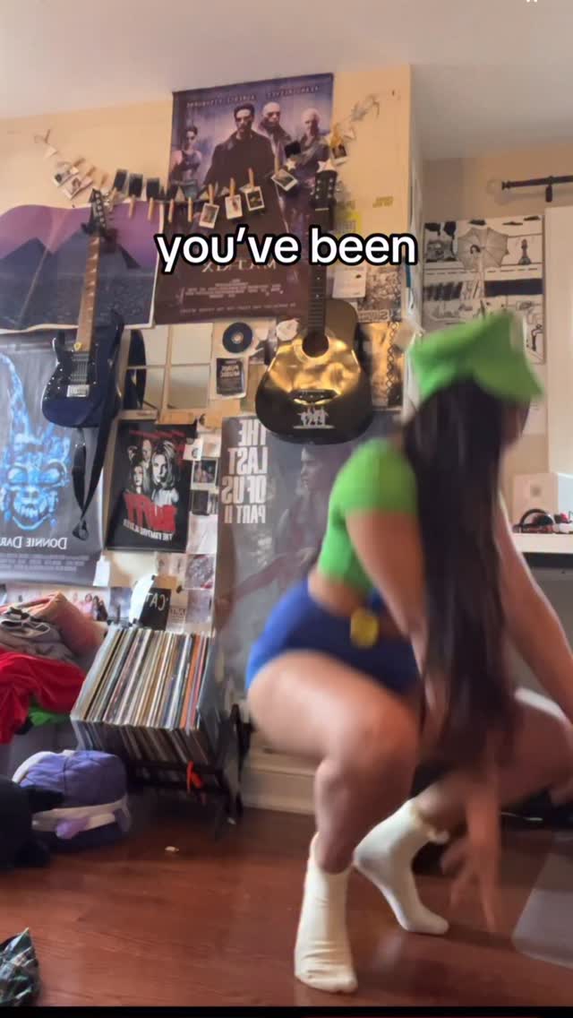 Instagram post by @angelphroot for iHeartRaves. Caption reads: Tag someone to LUIGI them 🤣😂🤣 #pranked....