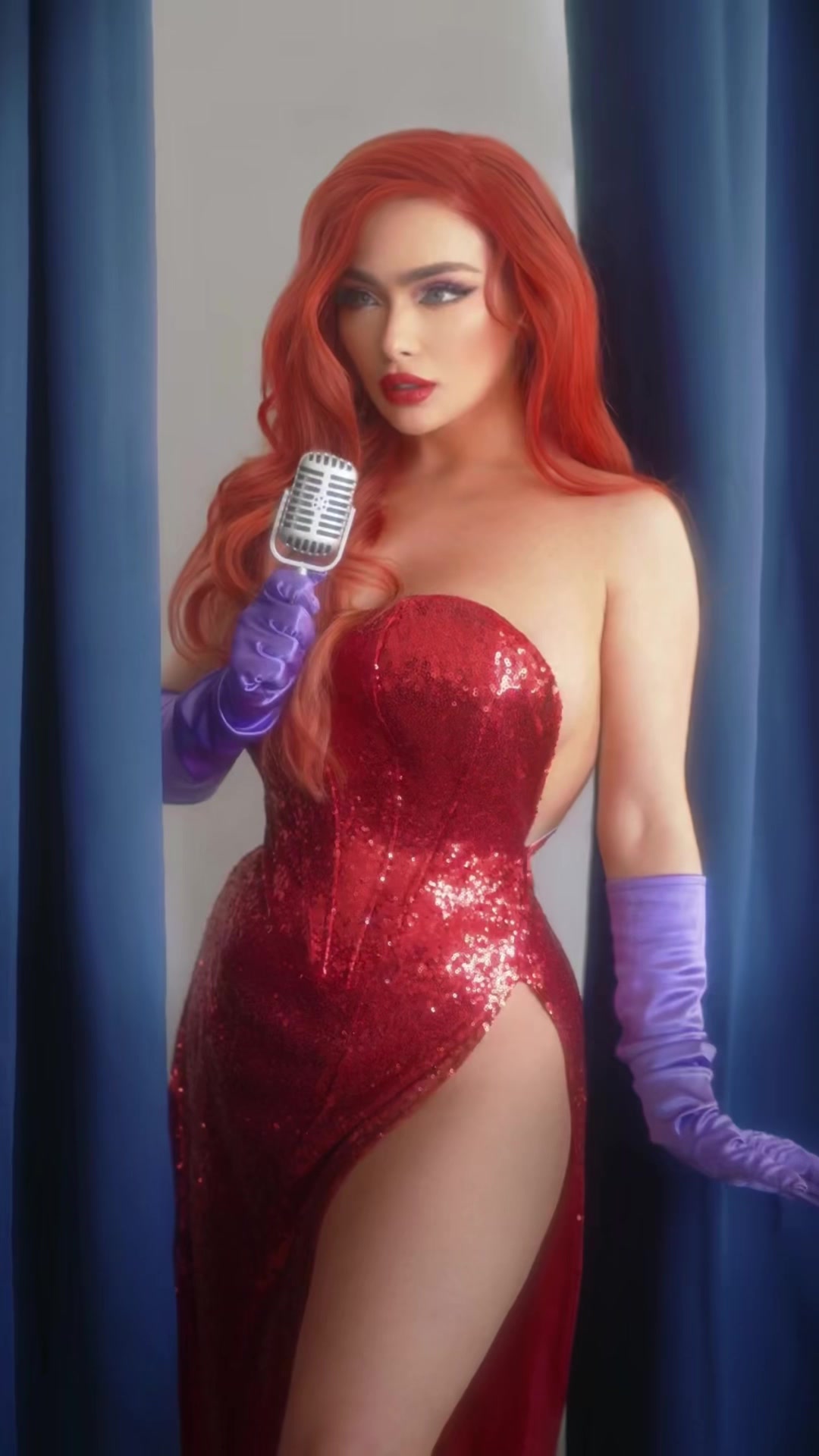 TikTok post by @caitchristinee for FUN.com. Caption reads: I love how this set turned out! 🎙️❤️ Thank you....