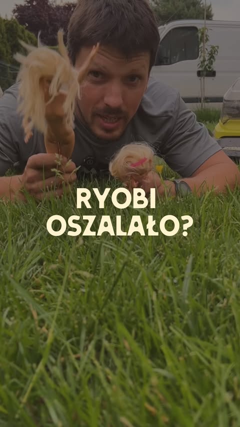 Instagram post by @ogrodnik.doskonaly for RYOBI Tools. Caption reads: [Współpraca ambasadorska z @ryobitoolspl] Jeśli....